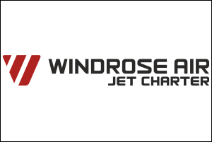 Windrose Air Jet Charter Logo
