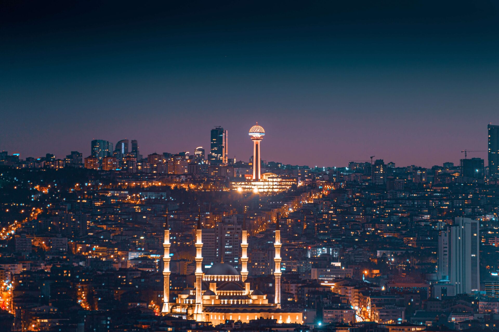 Ankara bei Nacht